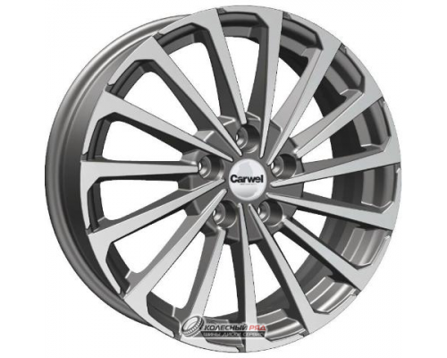 Carwel Кагра 6.5x17 5*114.3 ET45 DIA67.1 AGR Литой