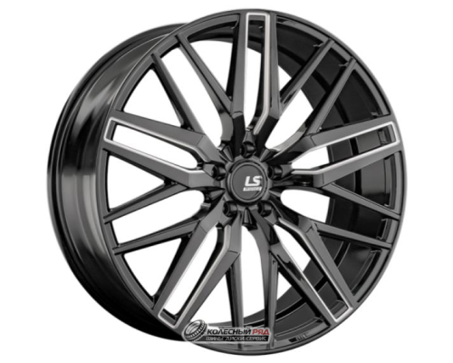 LS FlowForming RC77 9.5x22 5*114.3 ET45 DIA67.1 BK+SSF Литой