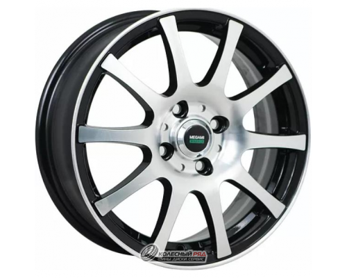 Megami MGM-2 6x15 5*100 ET40 DIA60.1 BKF Литой