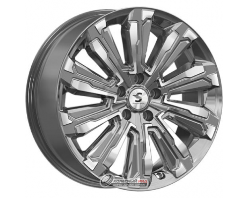 K&K Humber 8x20 5*112 ET34 DIA57.1 Diamond gloss graphite Литой