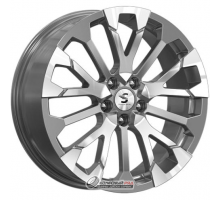 Скад КР003 7.5x19 5*114.3 ET39 DIA66.1 Diamond gloss graphite Литой