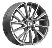 Скад КР010 7.5x18 5*114.3 ET40 DIA66.1 Diamond gloss graphite Литой