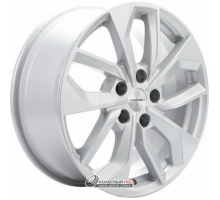 Khomen KHW 1703 7x17 5*114.3 ET45 DIA67.1 F-Silver Литой