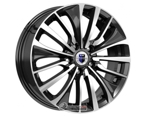 Скад Flanker 6.5x17 5*114.3 ET50 DIA67.1 Алмаз черный Литой