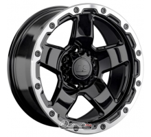 LS 1371 9.5x18 6*139.7 ET5 DIA106.1 BKL Литой
