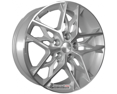 Khomen KHW 1709 7x17 5*110 ET40 DIA67.1 F-Silver-FP Литой