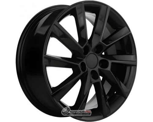 Khomen KHW 1507 6x15 5*100 ET40 DIA57.1 Black Литой