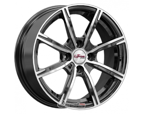 iFree Калибр 6x15 4*100 ET38 DIA67.1 Блэк Джек Литой