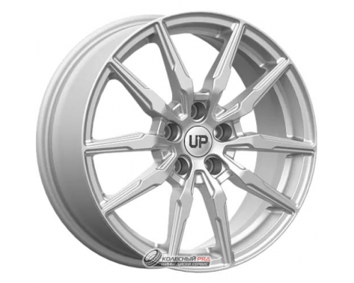 Wheels UP UP121 7x17 5*114.3 ET48 DIA67.1 Silver Classic Литой