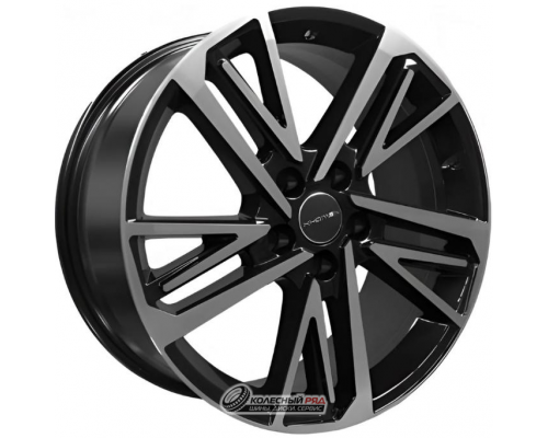 Khomen KHW 1815 8x18 5*114.3 ET40 DIA64.1 Black-FP Литой
