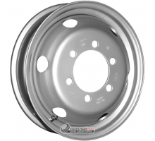 Asterro TC1607 Plus 5.5x16 6*170 ET106 DIA130.1 Silver Штампованный