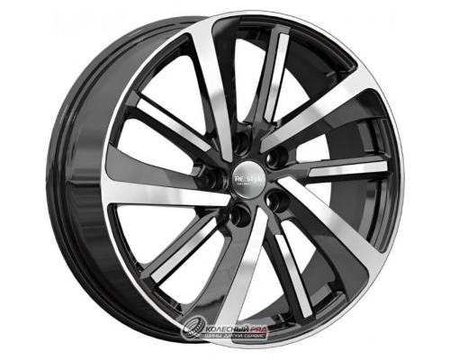 K&K KC1111 7x18 5*114.3 ET40 DIA64.1 Алмаз черный Литой