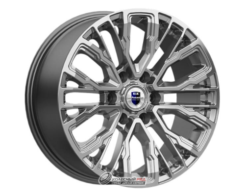 K&K Кортес 8.5x19 6*139.7 ET36 DIA100.1 Дарк платинум Литой