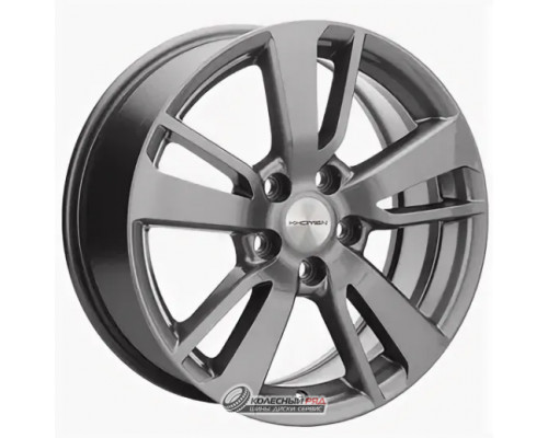 Khomen KHW 1704 7x17 5*114.3 ET43.5 DIA67.1 Gray-FP Литой