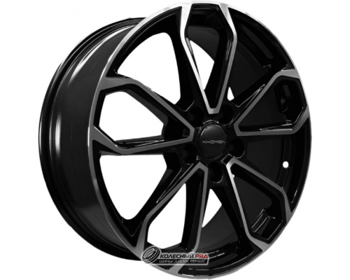 Khomen KHW 1816 7x18 5*114.3 ET53 DIA54.1 Black-FP Литой
