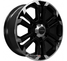 Khomen KHW 1817 7.5x18 6*139.7 ET42 DIA75.1 Black-FP Литой