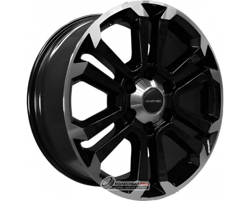Khomen KHW 1817 7.5x18 6*139.7 ET42 DIA75.1 Black-FP Литой