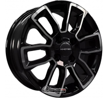 Khomen KHW 1406 5.5x14 4*100 ET38 DIA67.1 Black-FP Литой