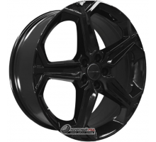Khomen KHW 1909 7.5x19 5*108 ET47 DIA60.1 Black Литой