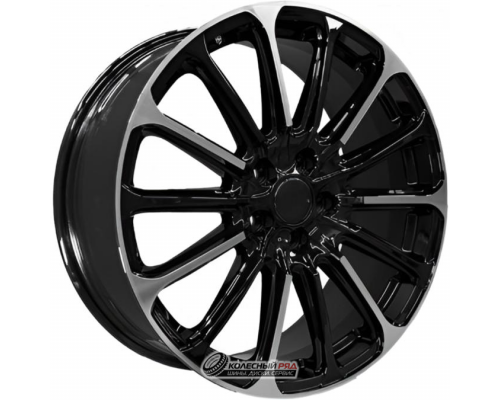 Khomen KHW 1910 7.5x19 5*114.3 ET45 DIA67.1 Black-FP Литой