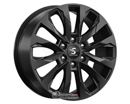 K&K КР007 8x20 6*139.7 ET55 DIA100.1 Черный Матовый Литой