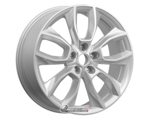 Скад КР001 7x18 5*114.3 ET45 DIA66.1 Elite silver Литой