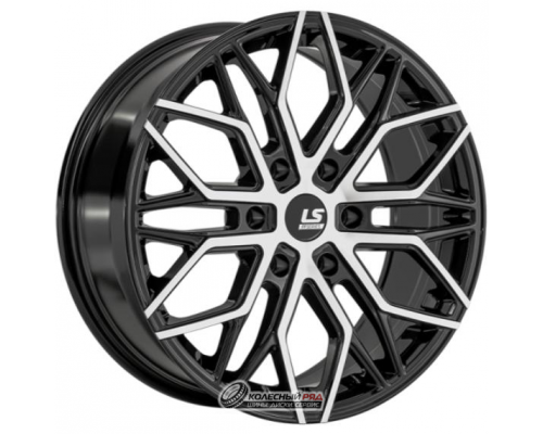 LS FlowForming RC103 8.5x19 6*139.7 ET36 DIA100.1 BKF Литой