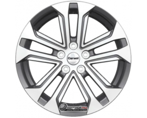Carwel Куж 7x18 5*114.3 ET48.5 DIA67.1 SLT Литой