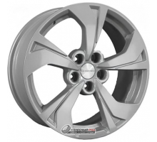 Khomen KHW 1724 7x17 5*114.3 ET48 DIA67.1 F-Silver Литой