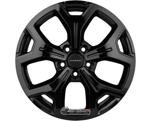 Khomen KHW 1715 7x17 5*114.3 ET48.5 DIA67.1 Black Литой