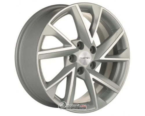 Khomen KHW 1724 7x17 5*114.3 ET45 DIA67.1 F-Silver-FP Литой