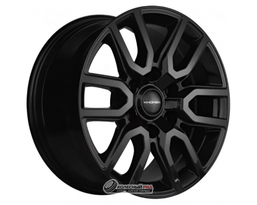Khomen KHW 1723 8x17 6*139.7 ET45 DIA93.1 Black Литой