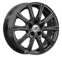 Wheels UP UP123 6x15 5*100 ET38 DIA57.1 New Black Литой