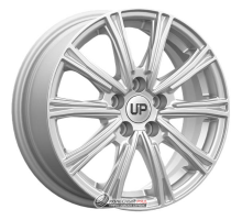 Wheels UP UP123 6x15 5*100 ET38 DIA57.1 Silver Classic Литой