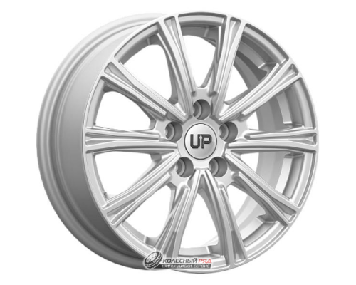 Wheels UP UP123 6x15 5*100 ET38 DIA57.1 Silver Classic Литой