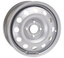 Trebl 7255 P 6x15 4*108 ET47.5 DIA63.3 Silver Штампованный