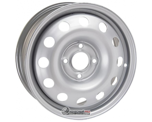 Trebl 7255 P 6x15 4*108 ET47.5 DIA63.3 Silver Штампованный