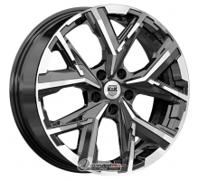 K&K Айона 6.5x18 5*114.3 ET45 DIA67.1 Алмаз черный Литой