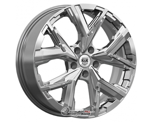 K&K Айона 6.5x18 5*114.3 ET40 DIA66.6 Дарк платинум Литой