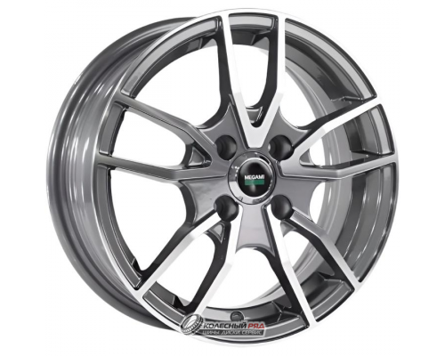 Megami MGM-20 6x15 5*100 ET38 DIA57.1 GMF Литой