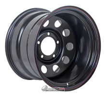 Off Road Wheels Toyota Land Cruiser 100/105 8x16 5*150 ET-3 DIA113.1 Black Штампованный