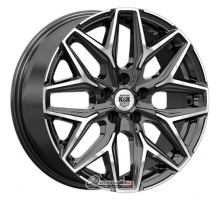 K&K Ариус 7x17 5*108 ET33 DIA60.1 Алмаз черный Литой