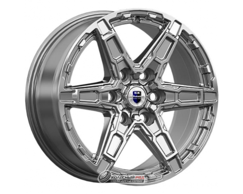 K&K Дистрикт 8x18 6*139.7 ET36 DIA100.1 Дарк платинум Литой