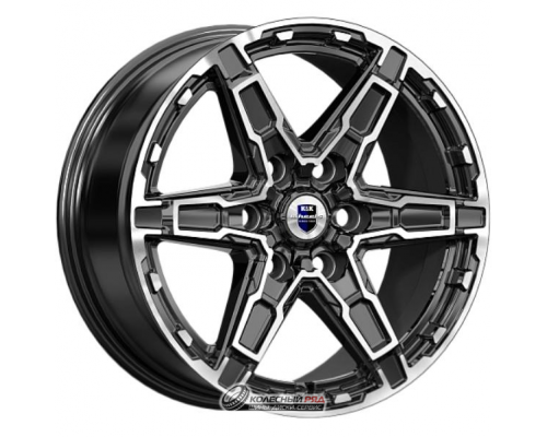 K&K Дистрикт 8x18 6*139.7 ET25 DIA106.1 Алмаз черный Литой