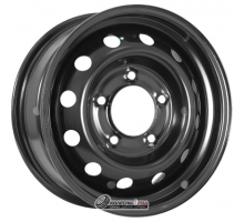 ТЗСК Chevrolet Niva 6x15 5*139.7 ET40 DIA98.6 Black Штампованный