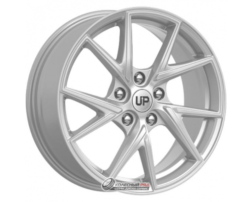 WUP UP105 7x17 5*114.3 ET45 DIA60.1 Silver Classic Литой