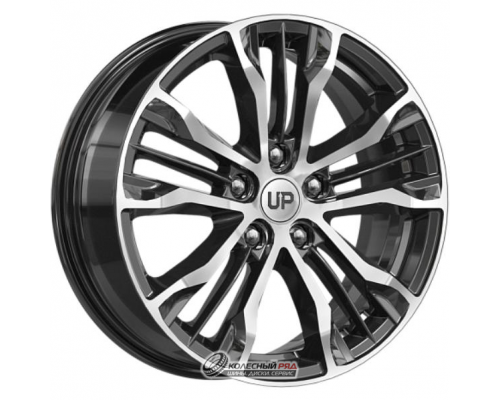 WUP UP106 7x17 5*114.3 ET37 DIA66.6 New Diamond Литой