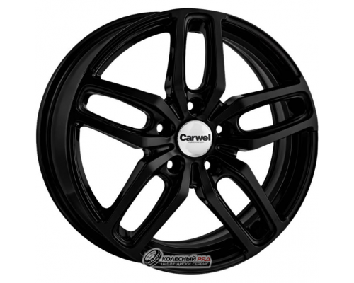 Carwel Виви 6.5x17 5*114.3 ET50 DIA64.1 BL Литой