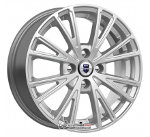 K&K Меандр 6x16 4*100 ET40 DIA67.1 Elite silver Литой