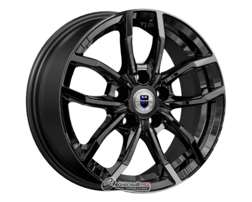 K&K Фрост 6.5x15 5*100 ET38 DIA57.1 Черный Литой